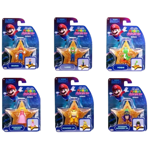 The Super Mario Galaxy Movie - Figure with Star Launcher Accessory