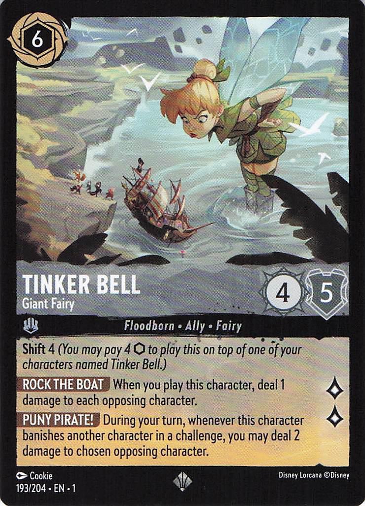 Tinker Bell Giant Fairy 193/204 EN 1