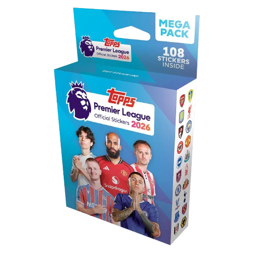 Topps - Premier League 2026 Official Stickers Mega Pack