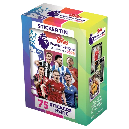 Topps - Premier League 2026 Official Stickers Tin