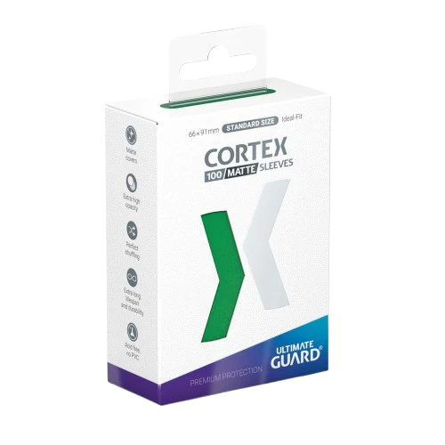 Ultimate Guard - Green Matte Cortex Sleeves Standard Size (100)