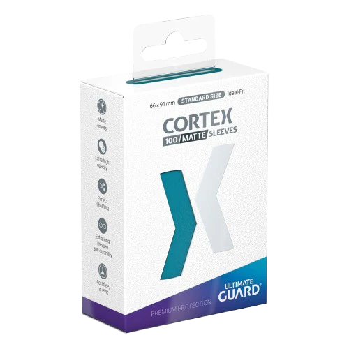Ultimate Guard - Petrol Matte Cortex Sleeves Standard Size (100)