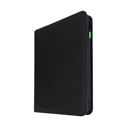 Vault X - Black 16 Pocket Exo-Tec Zip Binder