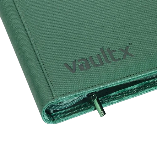 Vault X - Metallic Green 9 Pocket Zip Binder - Image 2