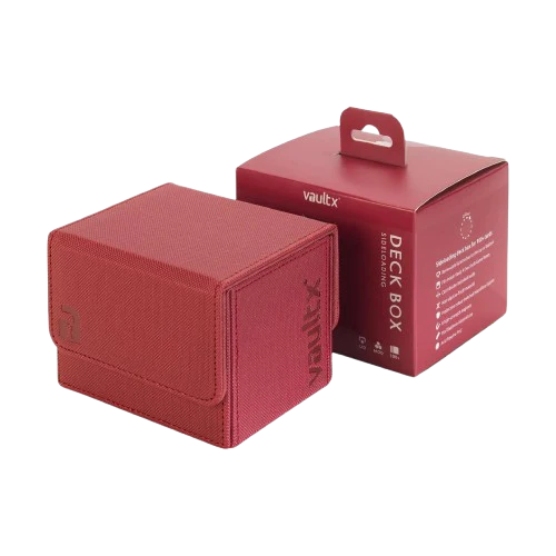 Vault X - Metallic Red 100+ Sideloading Deck Box - Image 3