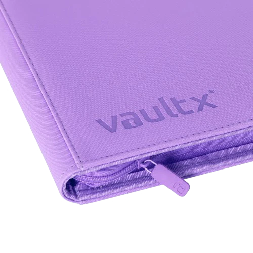 Vault X - Purple 9 Pocket Zip Binder - Image 3