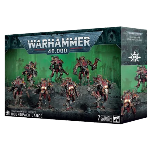 Warhammer 40k - Chaos Knights Battleforce Houndpack Lance