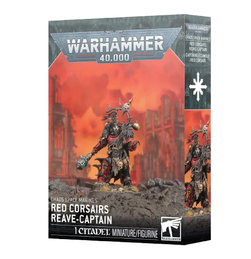 Warhammer 40K - Chaos Space Marines: Red Corsairs Reave-Captain