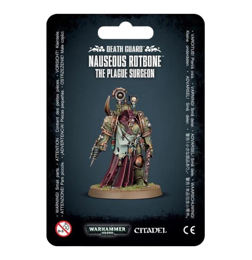 Warhammer 40K - Death Guard: Nauseous Rotbone The Plague Surgeon