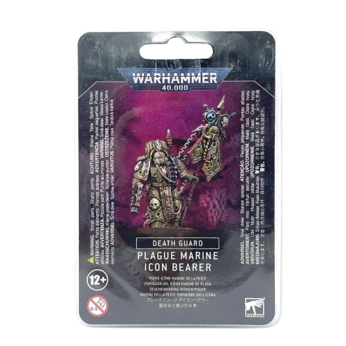 Warhammer 40K - Death Guard: Plague Marine Icon Bearer