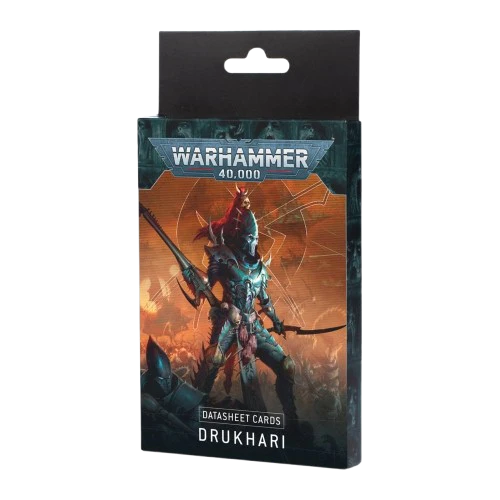 Warhammer: 40K - Drukhari Datasheet Cards