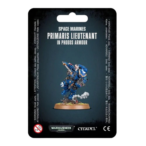 Warhammer 40K - Space Marines: Primaris Lieutenant In Reiver Armour