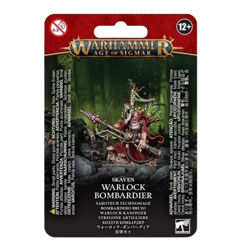 Warhammer: Age Of Sigmar - Skaven Warlock Bombardier