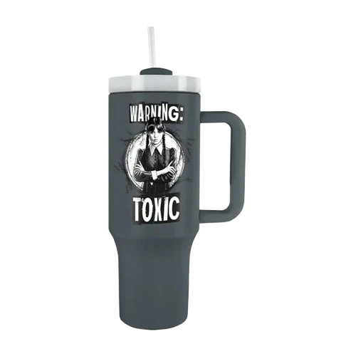 Wednesday - Warning: Toxic 40oz Tumbler