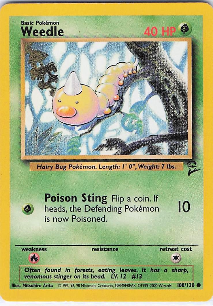 Weedle 100/130