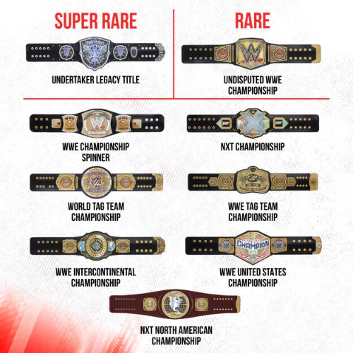 WWE - Series 1: Championship Title Slap Band - Image 2
