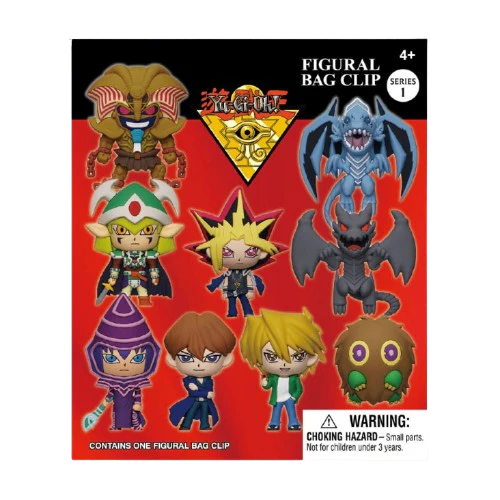 Yu-Gi-Oh! - Series 1: 3D Character Bag Clip Blind Bag